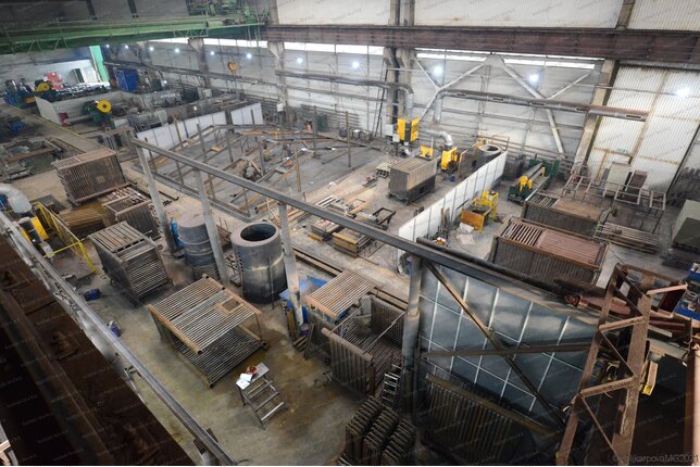 Газовый котел 2.0 МВт производство