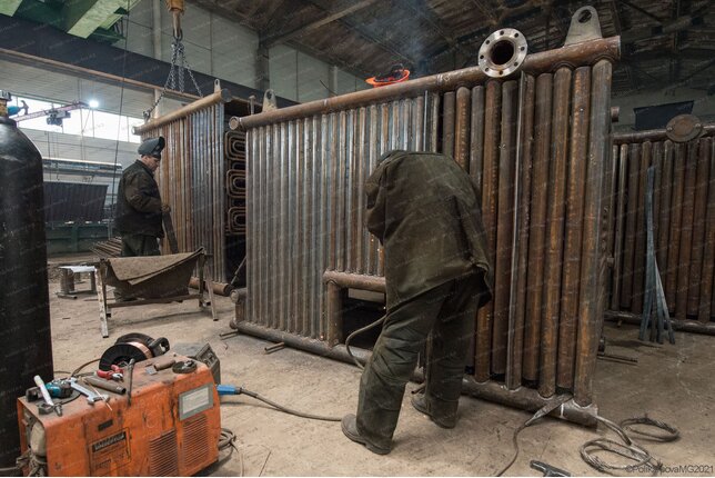 Изготовление водогрейного котла КВм 0.7 МВт