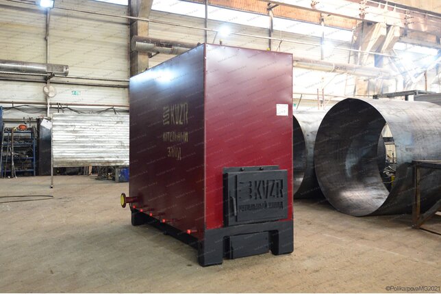 Котел КВр-0.8 К с золоуловителем