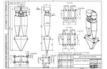 Чертеж циклона ЦН-11-600-2УП
